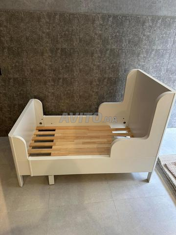 حزمة IKEA BUSUNGE كاملة - سرير وفراش