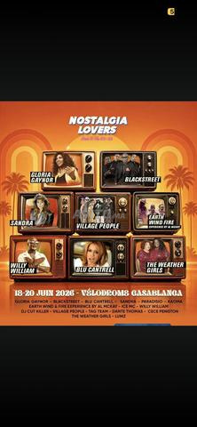 2 billets Nostalgia 18