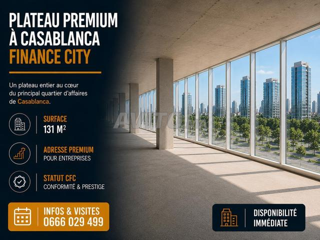 Plateau de bureaux premium à louer CFC - 131 m²