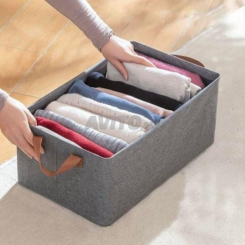 Organisateur de rangement de vêtements pliable - 2