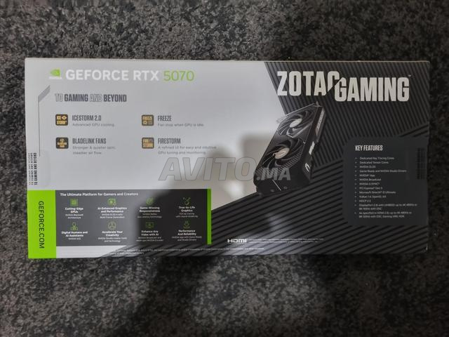 Carte Graphique Zotac RTX 5070 Gaming NEUF - 2
