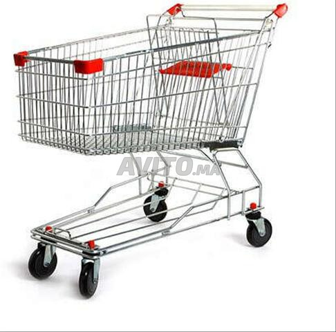 Chariot Supermarché en Plastique KH