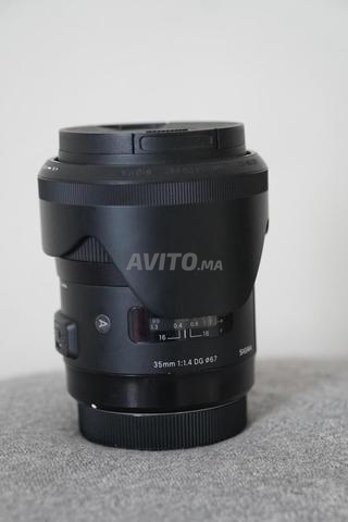 Sigma 35 mm f1,4 full frame Canon - 2
