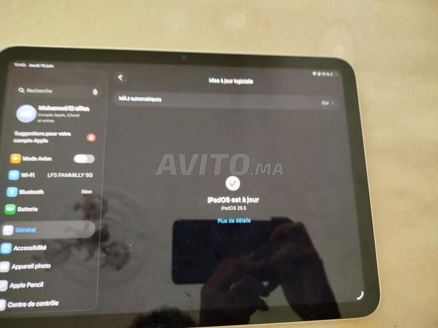 iPad A16 neuf non négociable - 2