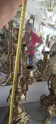 طقم برونز فرنسي عتيق - 2