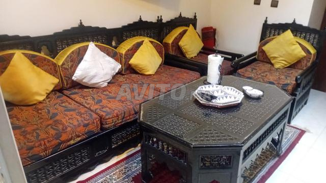 بيع أثاث خشبي وطاولة زجاجية - 2