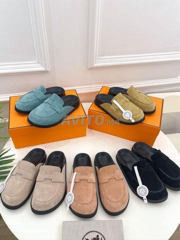 Mule Hermès Daim en Couleurs HR5430