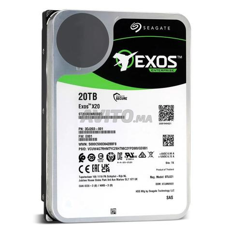Seagate Exos X20 SAS 20 TB STOCKAGE NAS SERVEUR
