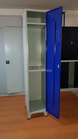 Vestiaire 3 portes\armoire casier rangement métall - 2