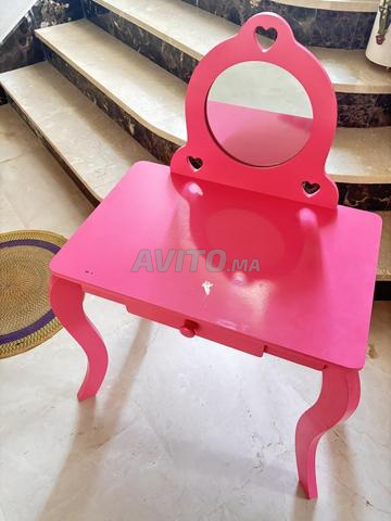 Petite coiffeuse rose pour fillette - 2
