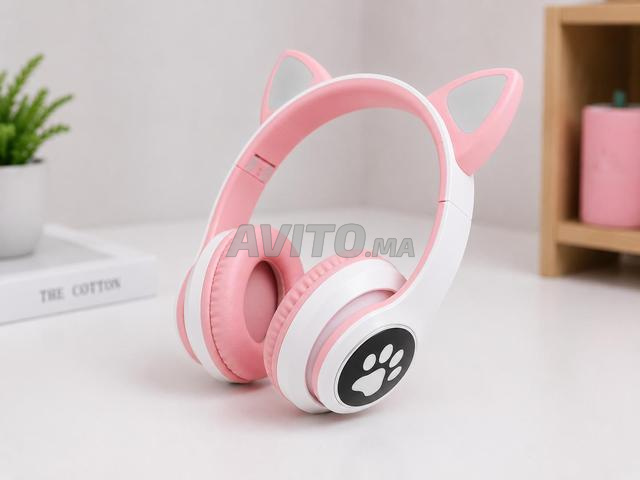 Casque Bluetooth Oreilles de Chat - 2