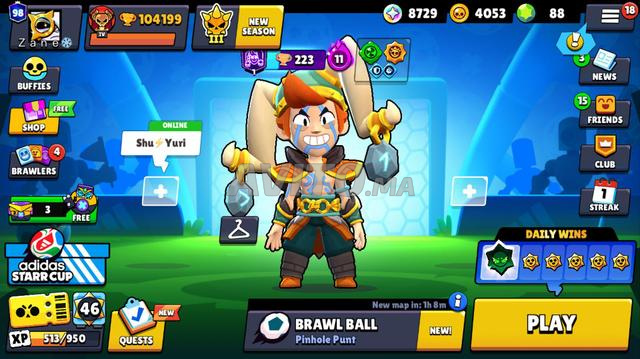 Bon compte Brawl Stars 900-1000 dh - 2
