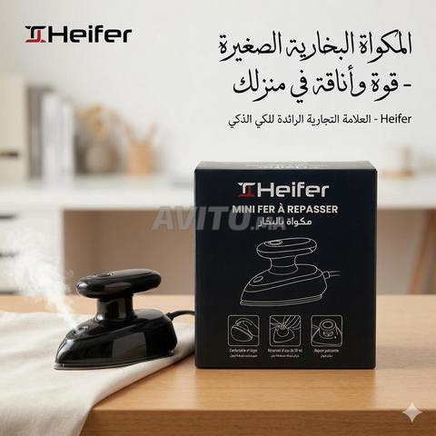 ⚡ مكواة بخار عملية 👕 مكواة بخار صغيرة من Heifer