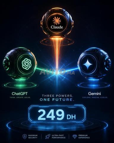 Pack IA (ChatGPT 5.5 - Claude 4.8 - Gemini Pro 3.6)