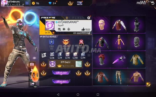 Compte Free Fire Marrakech - 2