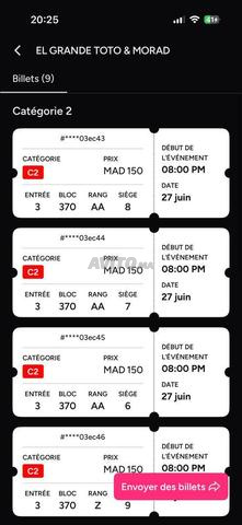 TICKET TOTO MORAD DISPONIBLE - 2