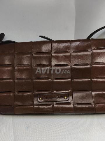 Sac bandoulière élégant Massimo Dutti en cuir véritable👜 - 2