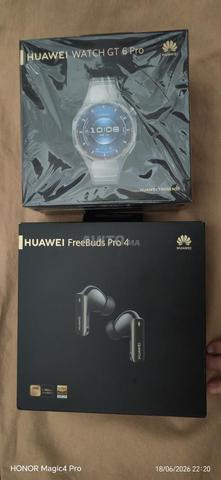 Huawei Watch GT6 Pro et Huawei Freebuds Pro 4