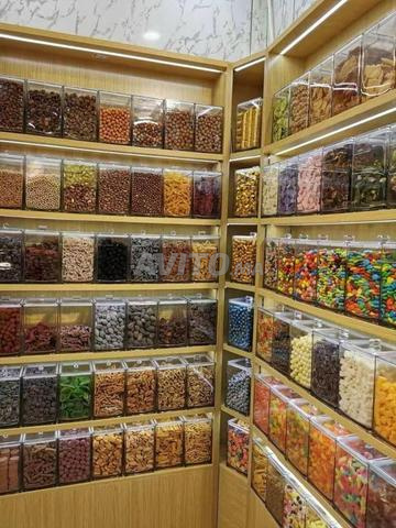 رف توابل خشبي ريفي / عصري - 2
