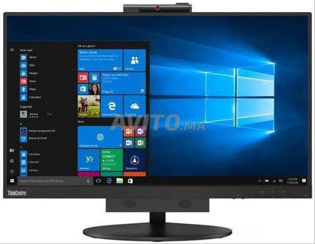 Lenovo ThinkCentre TIO 22 Gen3-i5-7400T-8Go-256Go - 2