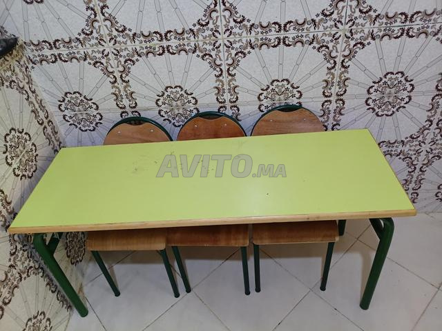 Table et chaises scolaires enfants à vendre - 2