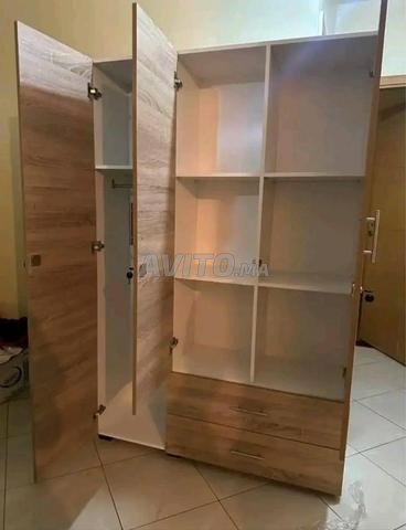 Armoire à vêtements 3 portes, livraison gratuite dans toutes les villes - 2