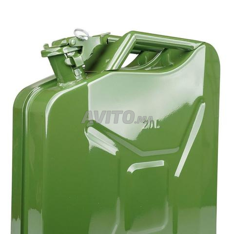 Bidon En Métal Vert De 20 L - وعاء معدني - 2