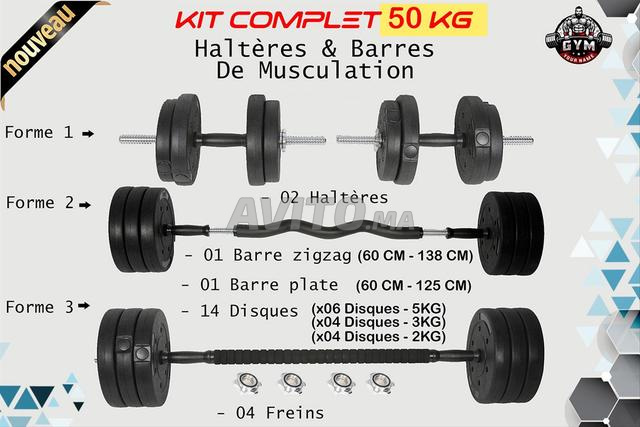 Ensemble complet de musculation 50 kg - 2