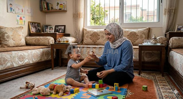جليسة أطفال ومساعدة منزلية أمينة ومحترفة مكناس