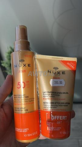 Nuxe duo sun spray مع هدية بعد الشمس