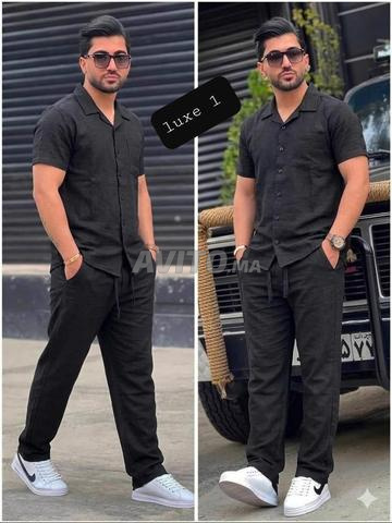 طقم رجالي أنيق ومريح للصيف - 2