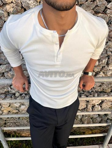 T-shirt Henley - 2