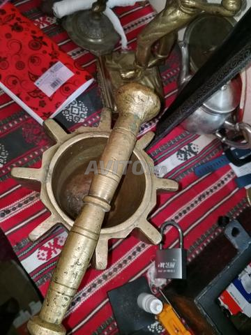 مهراس أثري تحفة جميلة جداً، وزن 8 كيلو
