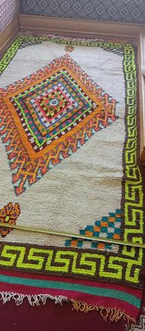 Tapis berbère traditionnel en pure laine - 2