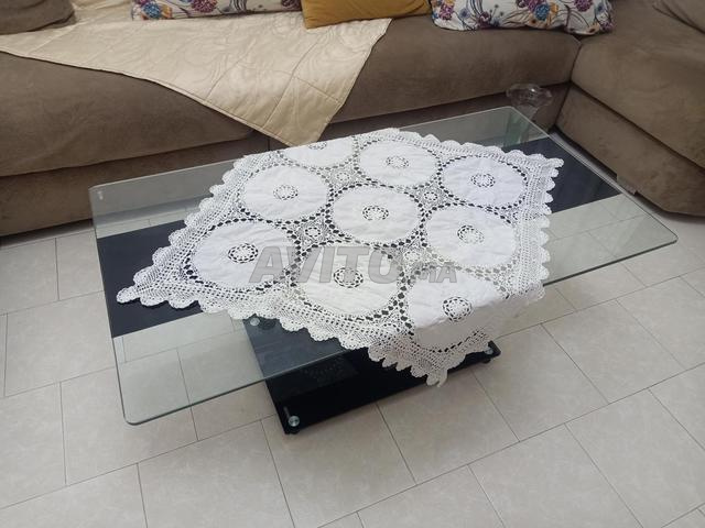 طاولة قهوة زجاجية - 2