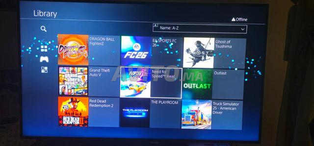 PS4 Slim 500 Go Pack Jeux avec 1 Manette - 2