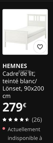 Lit IKEA Blanc - 2