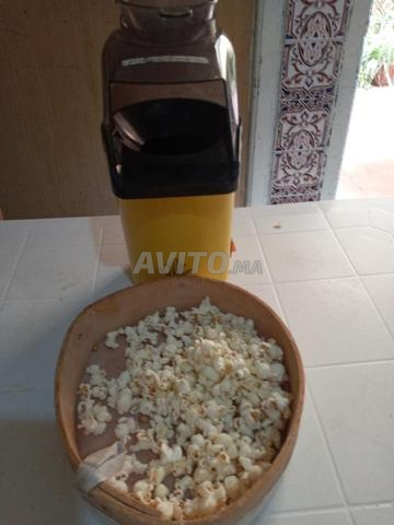 Machine à popcorn saine, cuit sans huile, fonctionne bien