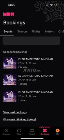 Billets Mawazine