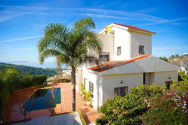 Location Villa - piscine avec vue sur Mer