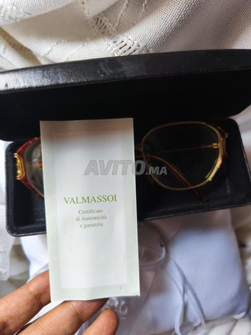 نظارة Valmassoi مطلية بالذهب - 2