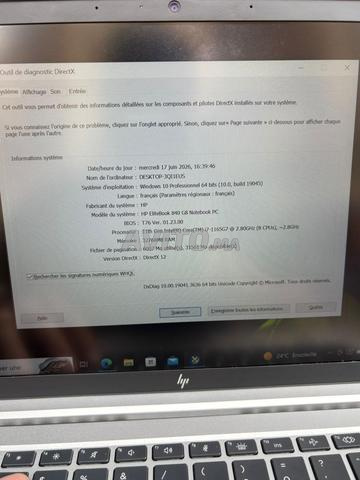 HP 840 G8 I7 الجيل 11 512SSD 32GB RAM
