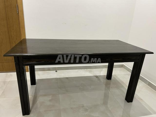 Table/salle à manger 150cm x 75cm bois massif - 2