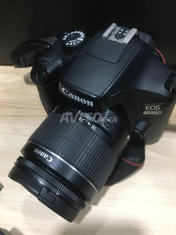 Appareil photo Canon 4000D avec objectif 18-55mm