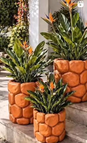 Plante artificielle vase traditionnel - 2