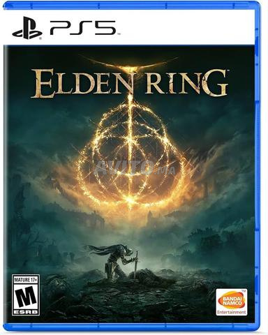 لعبة Elden Ring CD على PS5 بحالة جيدة جداً