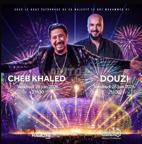 Billet pour Cheb Khaled & Douzi catégorie 2