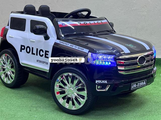 🔥 VOITURE DE POLICE ÉLECTRIQUE 12V POUR ENFANTS 🔥🚓 - 2