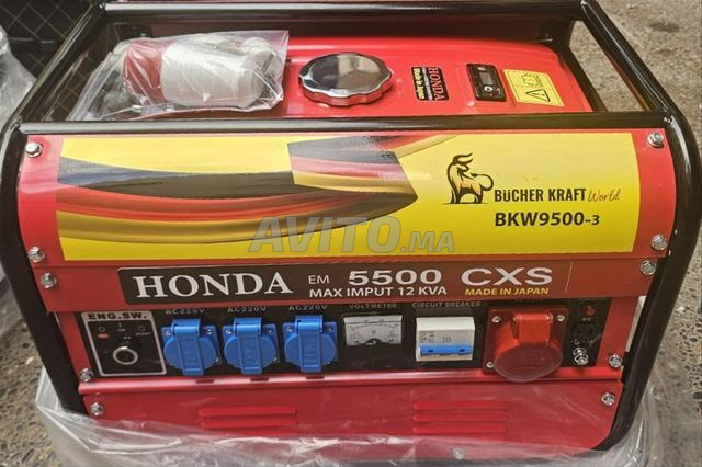 Générateur électrique Honda fonctionnant au diesel, presque neuf - 2