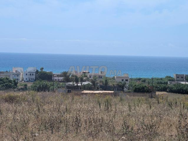 Terrain vue sur mer à Aqouass Briech Asilah